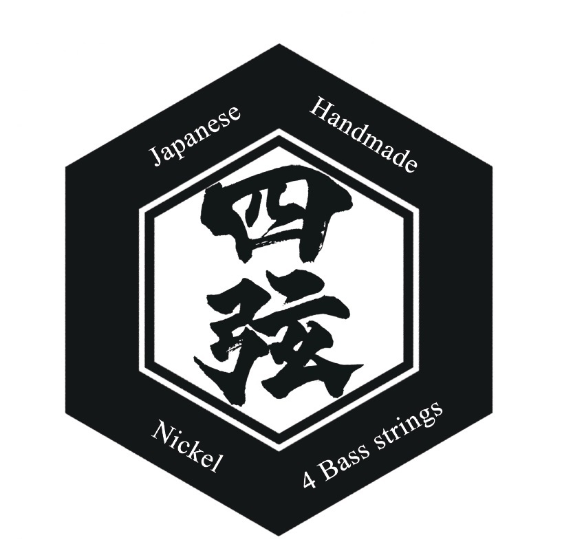 B-string BS-C4N handmade Japanese nickel bass strings, long-lasting and premium quality
